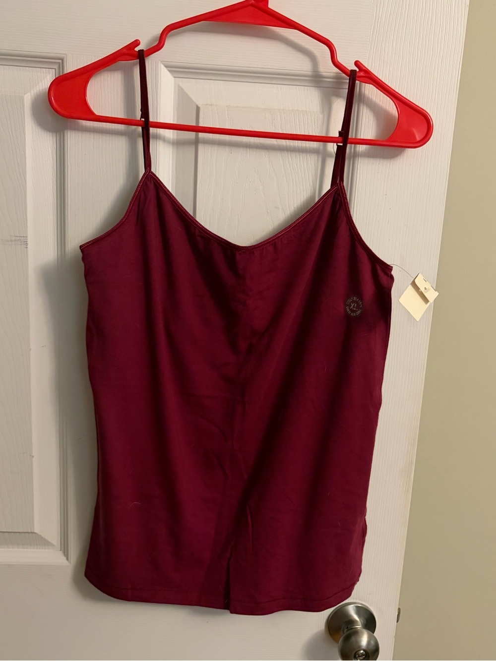 Aeropostale Burgundy Spaghetti-Strap Camisole